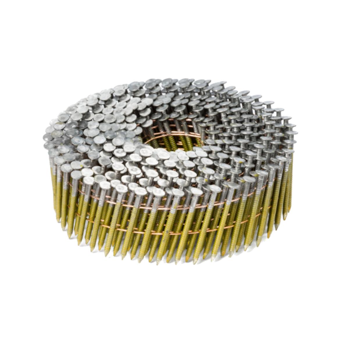 KMR Typ K-Coil Typ BK, K-Nägel 16 2,8x BK, Glattschaft, VE 6,12 mill, Stahl blank